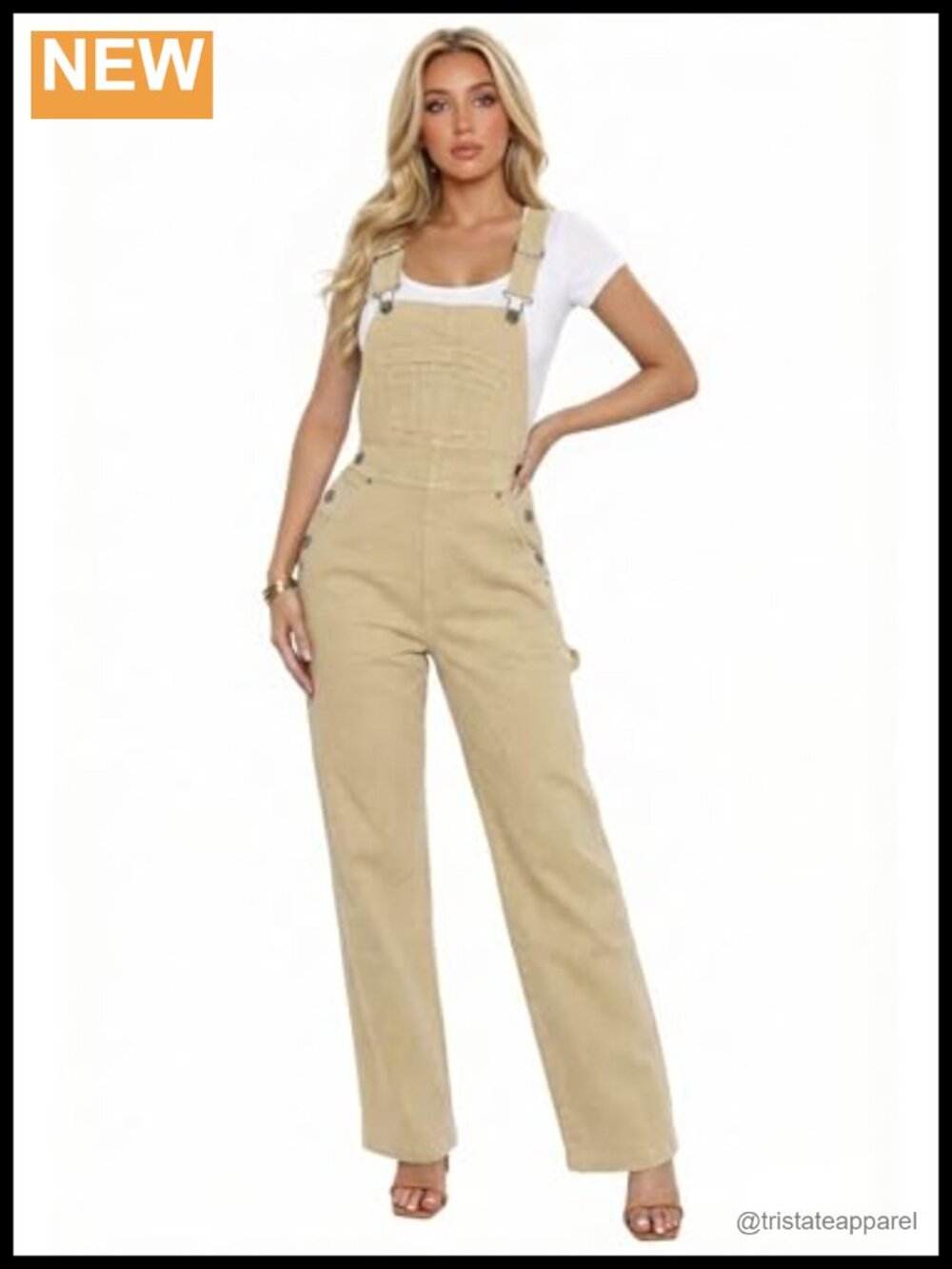 Women's Denim Jumpsuit Stretch Overall High Stretch One-Piece